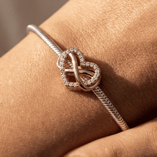 Berloque Amor Infinito Prata 925
