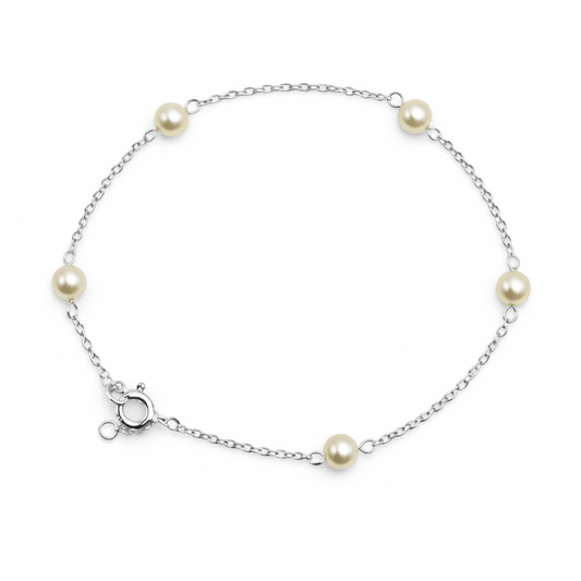 Pulseira Pérolas Afrodite Prata 925