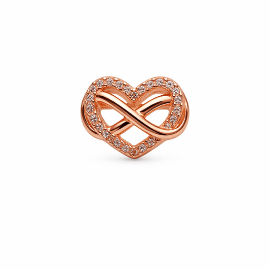 Berloque Amor Infinito Prata 925