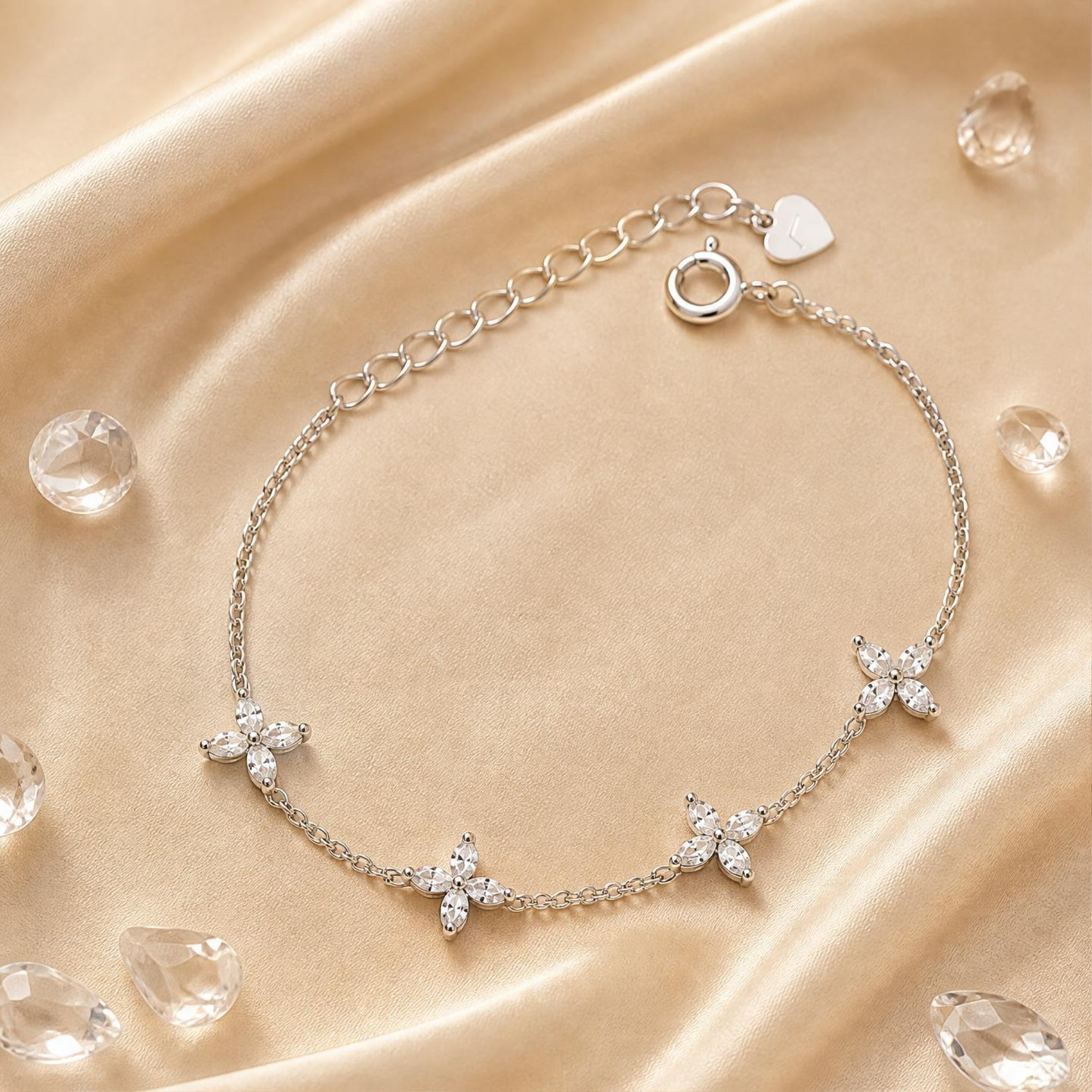 Pulseira Florença Prata 925