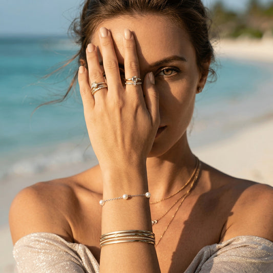 Pulseira Pérolas Afrodite Prata 925