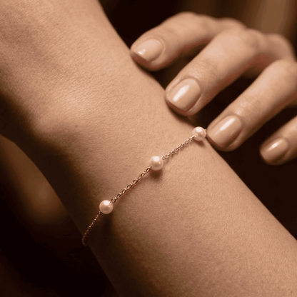 Pulseira Pérolas Afrodite Prata 925