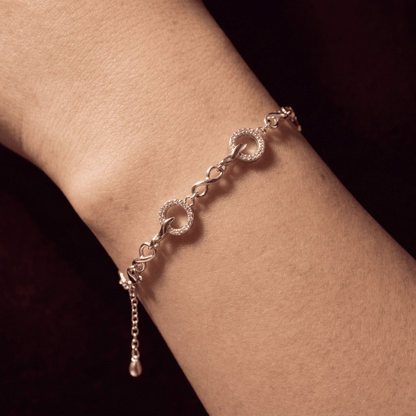 Pulseira elos eternos Prata 925