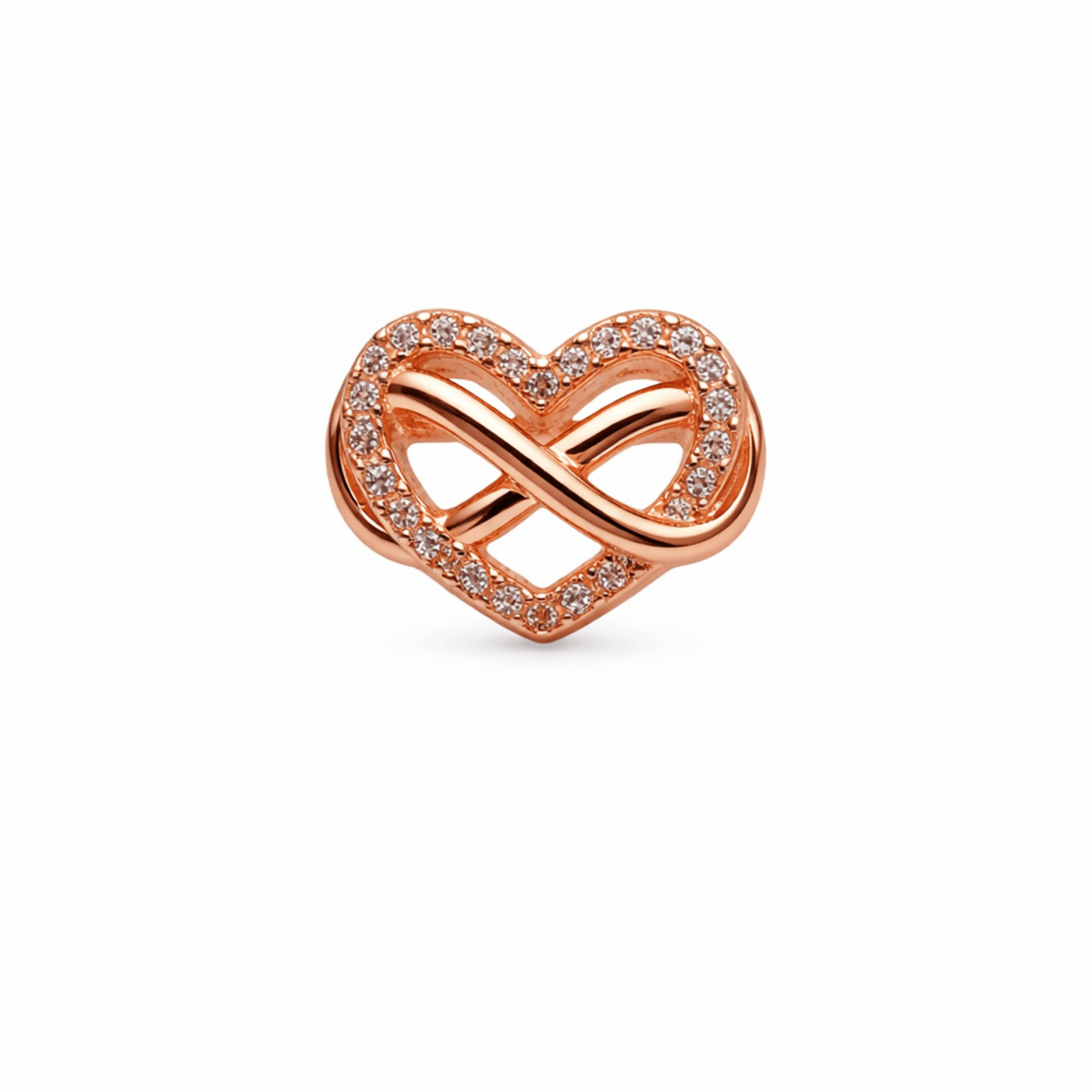 Berloque Amor Infinito Prata 925