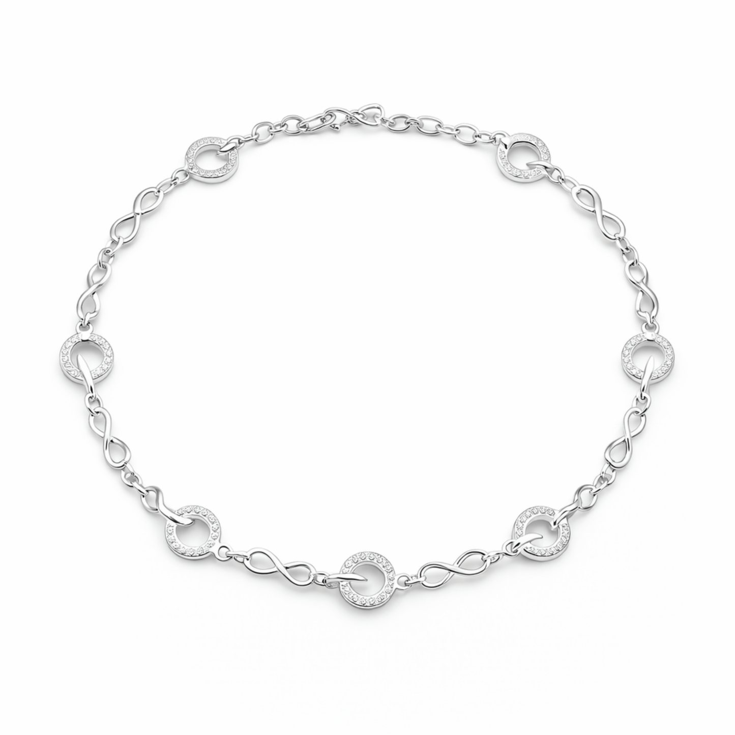 Pulseira elos eternos Prata 925
