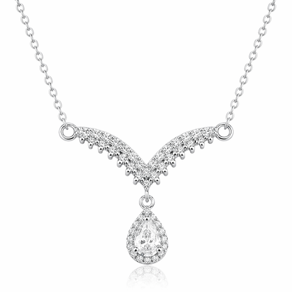 Gargantilha Gota Elegance Prata 925