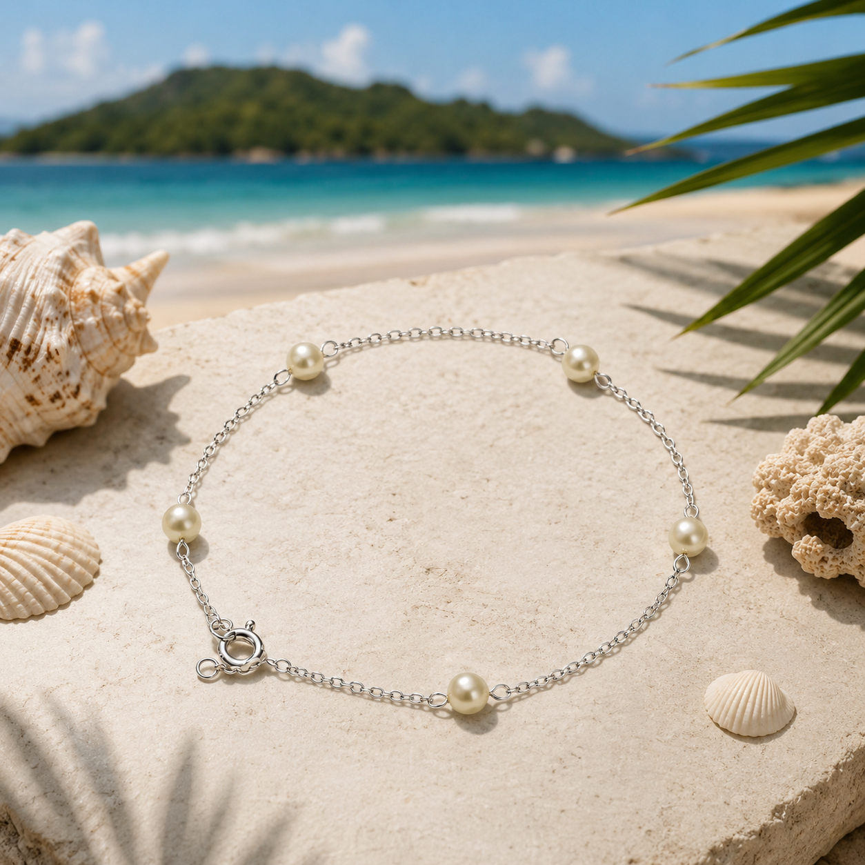 Pulseira Pérolas Afrodite Prata 925
