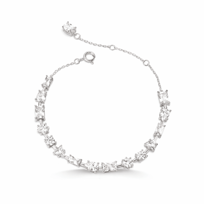 Pulseira Rainha Cravejada Prata 925