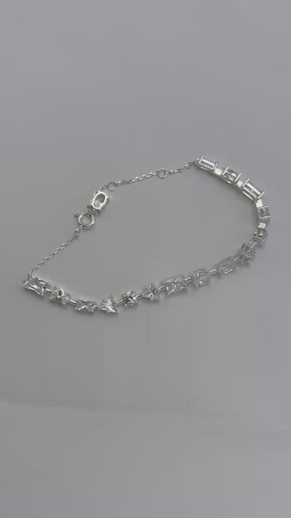 Pulseira Rainha Cravejada Prata 925